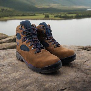 Merrell Women's Quest Gore Tex Brown Suede Hiking Boots Size 9.5